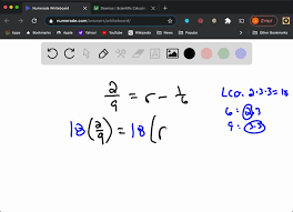 Solved Solve Equation By First Clearing