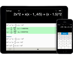 Solving Quadratic Equations Calculator
