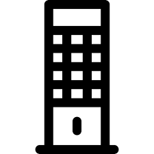 Patio Heater Basic Rounded Lineal Icon