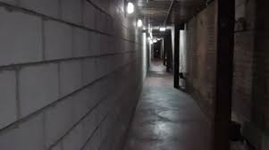 Dark Corridor Stock Footage