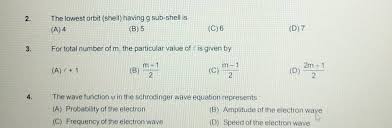 Schrodinger Wave Equation Represents