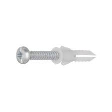 White Ribbed Plastic Anchor