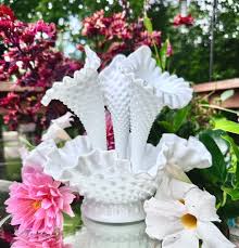 Mid 20th Century Vintage Fenton Milk