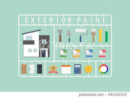 Exterior Wall Paint Paint Ilration