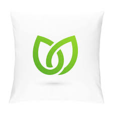 Personality Eco Leaves Tulip Logo Icon