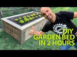 Raised Garden Bed From Deck Boards