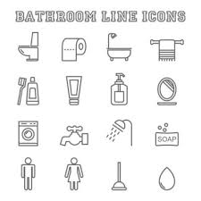 Bathroom Icon Vector Art Icons And