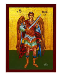 Archangel Michael Icon Handmade Greek