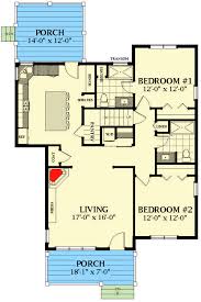 Exclusive 2 Bed Small House Plan With
