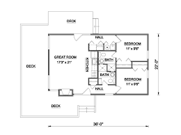 House Plan 94307 Cabin Style With 788