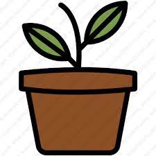 Plant Pot Vector Icon