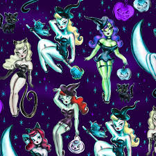 Witches Fabric By The Yard By