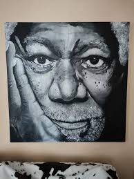 Morgan Freeman Hollywood Icon Acrylic