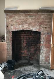 Exposed Brick Feature Wall Or Fireplace