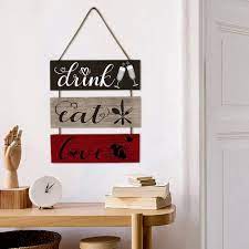 Kitchen Signs Wall Decor Non Fading Eat