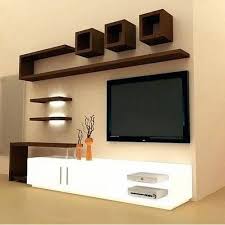 Wood Modular Wooden Tv Unit