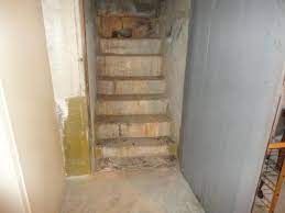 Unfinished Basement Stairs