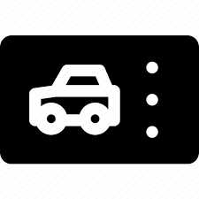 Ticket Vehicle Card Car Pass