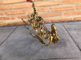 French Bronze Wall Mounted Coat Rack