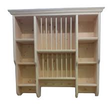 Wooden Plate Rack Diana Wall