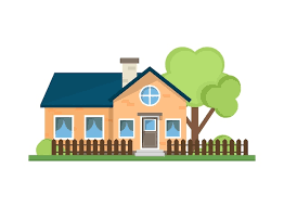 House Icon In Flat Style Home Vector