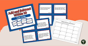 Word Problem Task Cards Teach Starter
