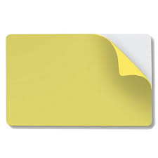 Adhesive Backed Pvc Card Stickers