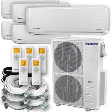 Pioneer Air Conditioner Pioneer Multi Heat Pump Quint Split 5 Zone