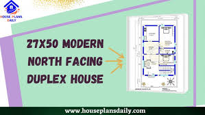 27x50 Modern North Facing Duplex House