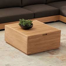 Outdoor Square Storage Coffee Table