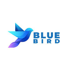 Premium Vector Blue Bird Logo Design