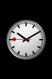 Swissmiss Swiss Railway Clock Iphone App