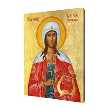 Saint Cecilia Religious Icon A