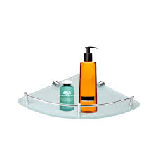 Corner Glass Shelf Bathroom