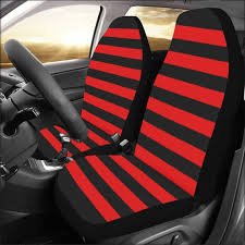 Car Seat Covers 2 Pc Stripe Front Seat