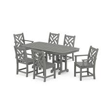 Polywood Chippendale 7 Piece Dining