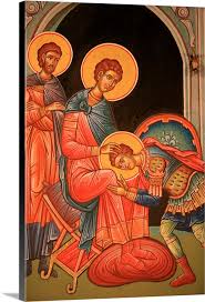 Greek Orthodox Icon Depicting St