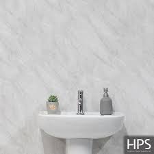 Large Grey Marble Showerpanel 2400 X