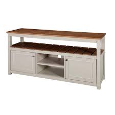 Ivory Wood Tv Stand Fits Tvs