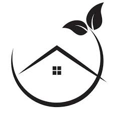 House And Leaves Vector Icon Luxury