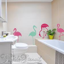 Flamingo Wall Art Tropical Paradise