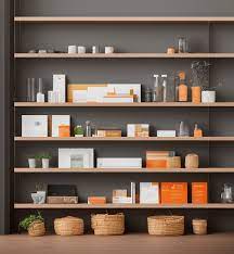 The Shelves Also Display Hygiene