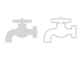 Free Vectors Water Faucet Icon Set A