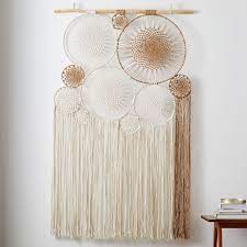 Handwoven Macrame Tapestry West Elm