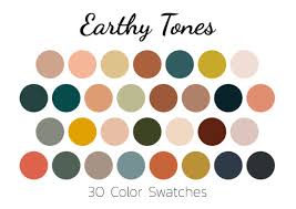 Color Palette Color Swatches Earthy