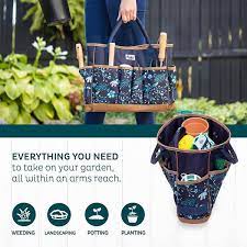 Gardening Tool Tote With 17 Pockets