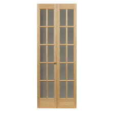 Traditional Divided Glass Bifold Door