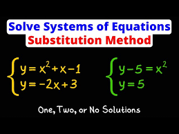 Solve Non Linear Systems Of Equations