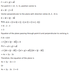 Find The Vector And Cartesian Equations