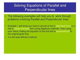 Ppt Solving Equations Of Parallel And